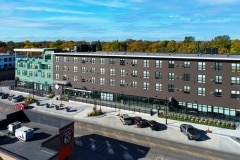 Pioneer Place Apartments and Commercial space West Fargo exterior