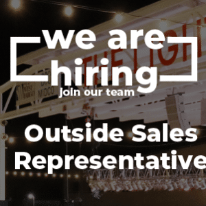 Now Hiring: Outside Sales Representative