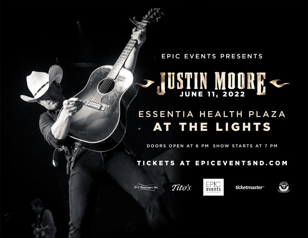 Justin Moore to Perform at The Lights