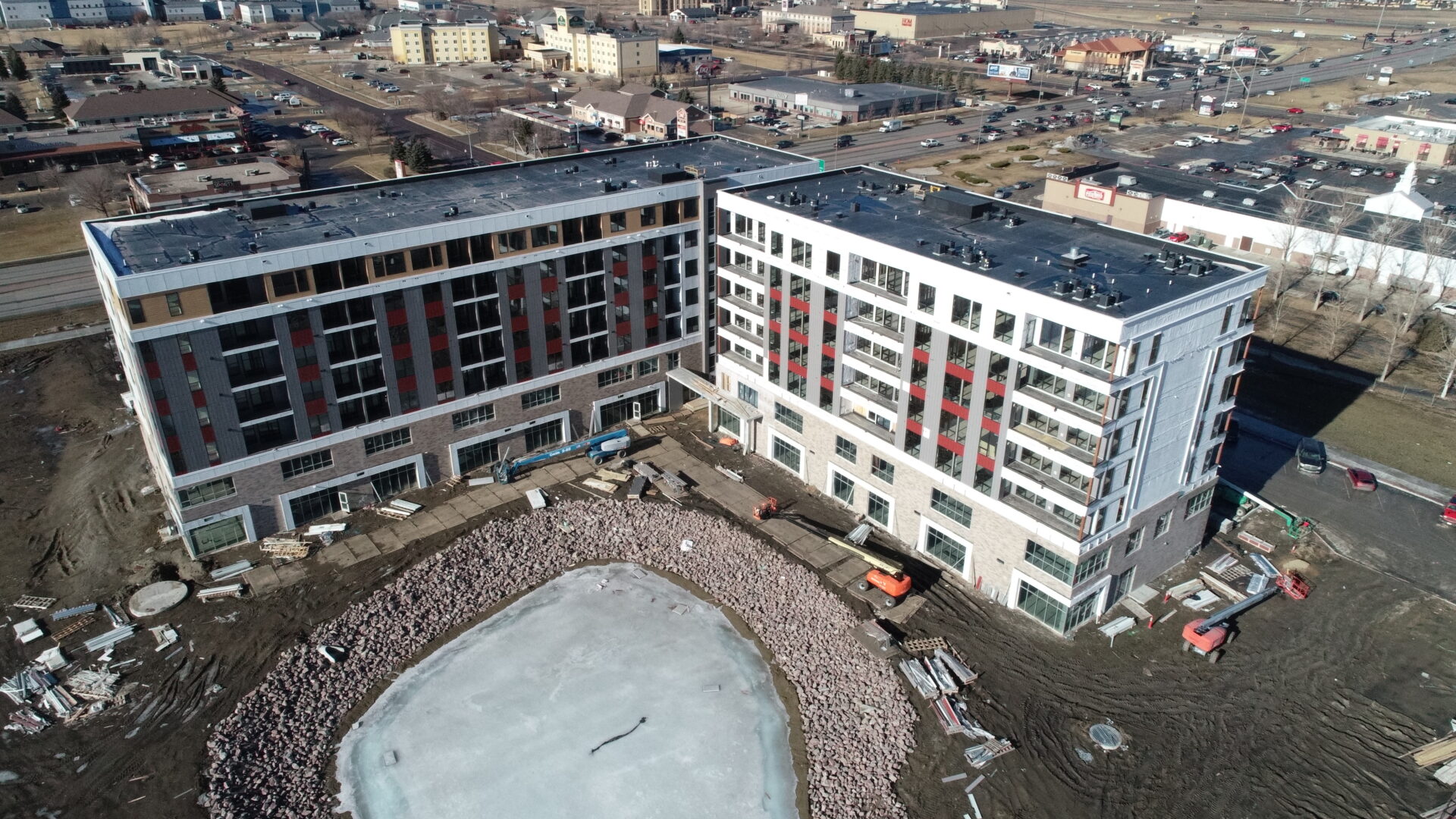 MAKT at EOLA in Fargo drone picture