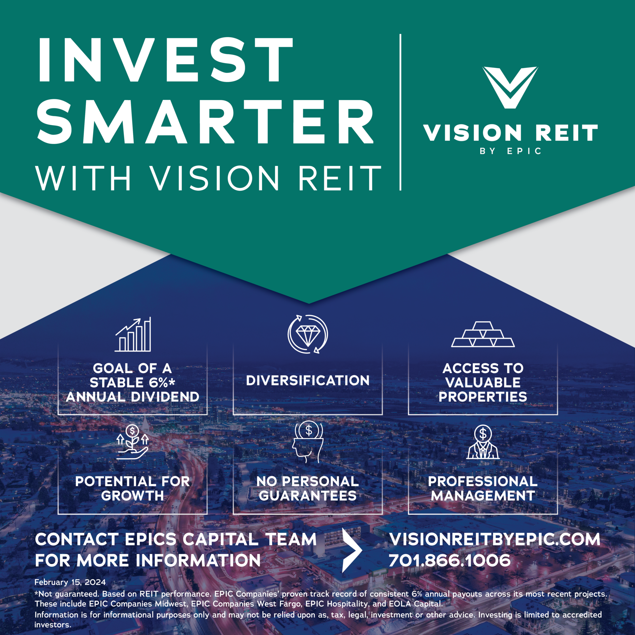 Invest Smarter with Vision REIT by EPIC Companies